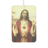 Heilig Hart van Jezus Traditioneel Katholiek Luchtverfrisser (Voorkant)
