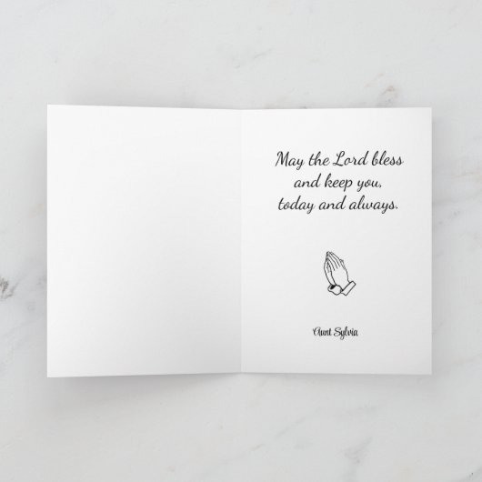 Heilig Hart van Jezus Traditionele Katholieke Houd Kaart (Binnen)