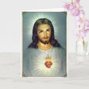 Heilig Hart van Jezus Traditionele Katholieke Houd Kaart