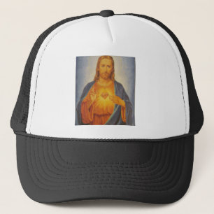 Heilig hart van Jezus Trucker Pet
