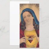 Heilig Hart van Maria (Voorkant / Achterkant)