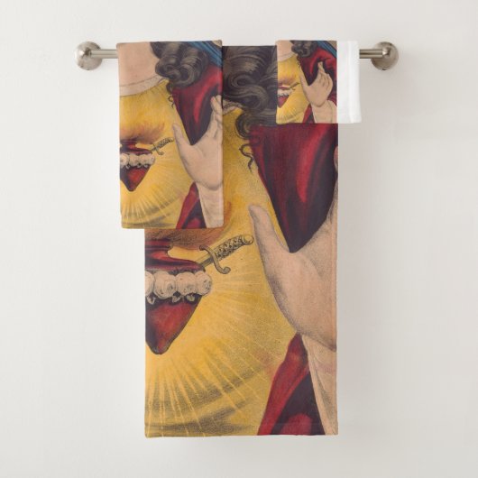 Heilig Hart van Maria Bad Handdoek (Insitu)