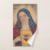 Heilig Hart van Maria Bad Handdoek (Handdoek)