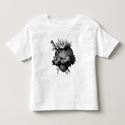 Heilig Hart Van Maria Kinder Shirts (Voorkant)