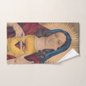 Heilig hart van Mary Bad Handdoek (Handdoek)