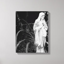 Heilig hart van Mary Originele Fotografie Canvas Afdruk