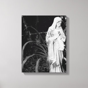 Heilig hart van Mary Originele Fotografie Canvas Afdruk