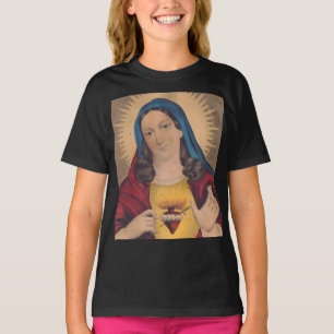 Heilig hart van Mary T-shirt