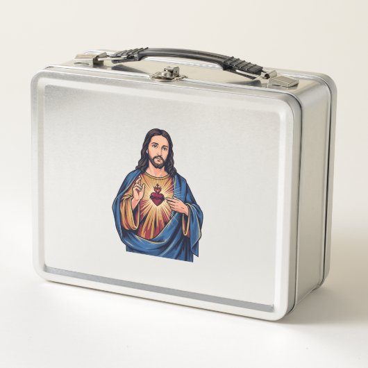 Heilig Hart Vintage Gravure Religieus Vector De (Voorkant)