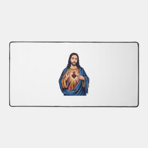 Heilig Hart Vintage Gravure Religieus Vector De Bureaumat