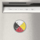 Heilig Hoop Medicijnwiel Magneet (Insitu (Vaatwasser))