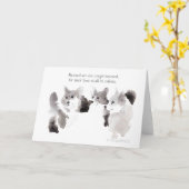 "Heilig is de corgi-Hearted" Kaart van de (Gele Bloem)