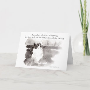 "Heilig is Hard de Gelukzaligheid van Corgi van Kaart