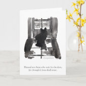 "Heilig is Hen Die wacht" de Kaart van de (Gele Bloem)