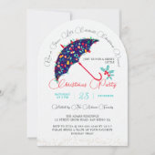 Heilig Kerstfeest Nieuwjaar Douche Brunch Party Kaart (Voorkant)