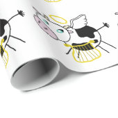 Heilig Koeienwrapppapier Cadeaupapier (Rol Hoek)