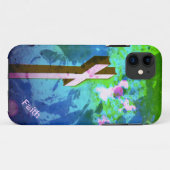 Heilig Kruis geschilderd Case-Mate iPhone Case (Achterkant (horizontaal))