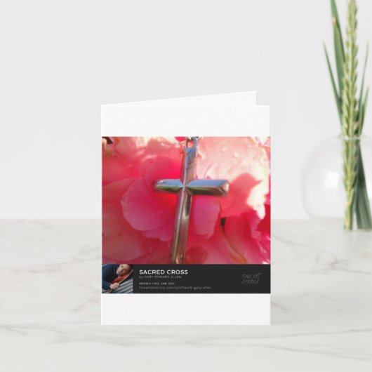 Heilig Kruis Kaart (Voorkant)