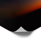 Heilig Kruis op zonsondergang (Personaliseren) Poster (Hoek)