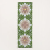 Heilig Kruis, Roze Groene Tuin Oase Yogamat (Achterkant)