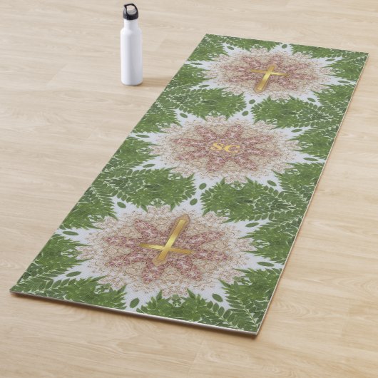 Heilig Kruis, Roze Groene Tuin Oase Yogamat (In situ)