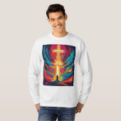 "Heilig licht" "Eeuwige aanwezigheid" T-shirt (Voorkant volledig)