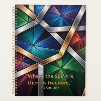 "Heilig Licht" Geometrisch Gebed - Gebrandschilder Planner