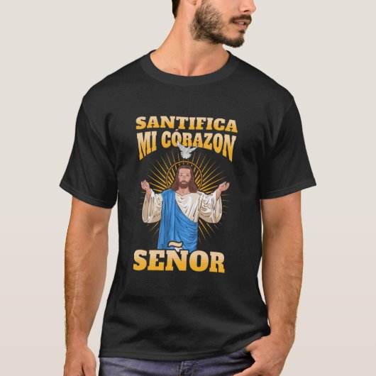 Heilig Mijn Hart Heer T-shirt (Voorkant)