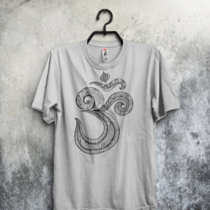 Heilig Om T-shirt Hindoe Om symbool T-shirt Aum
