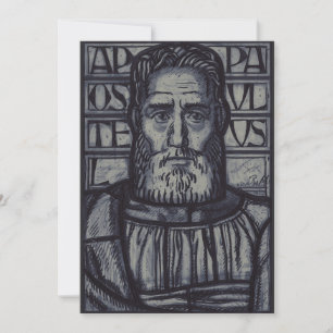 Heilig Paulus Zwaard van de Geest Heilige Grafisch Feestdagenkaart