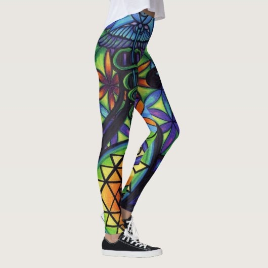 Heilig symbolisme leggings (Rechts)
