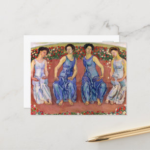 Heilig Uur, Heilige Stunde van Ferdinand Hodler Briefkaart