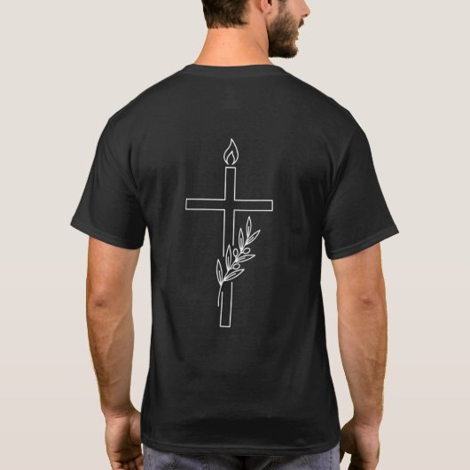Heilig Vuurkruis T-shirt (Achterkant)
