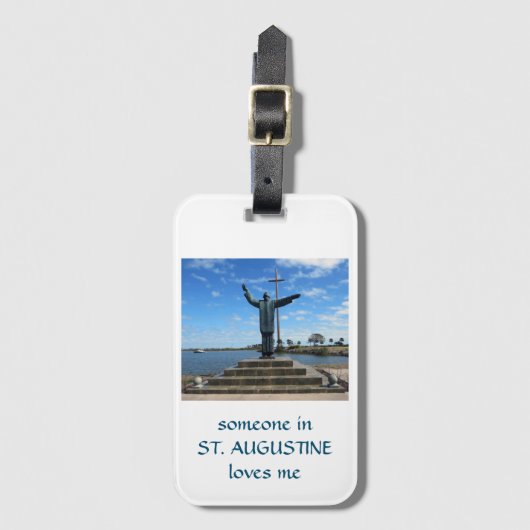 Heilig Wapens Opgeheven Bagagelabel (Voorkant (verticaal))