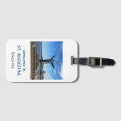 Heilig Wapens Opgeheven Bagagelabel (Voorkant (horizontaal))