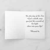 Heilig Wenskaart Yule Feestdagen Kaart (Binnen)