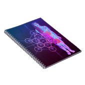 Heilig Zelf Spiraal Notitieboek Originele Kunst (Rechterzijde)