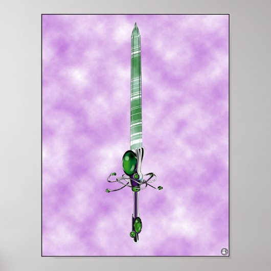 Heilig zwaard — Poster (Voorkant)