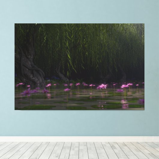 Heiligdom Canvas Afdruk (Insitu (Houten vloer))