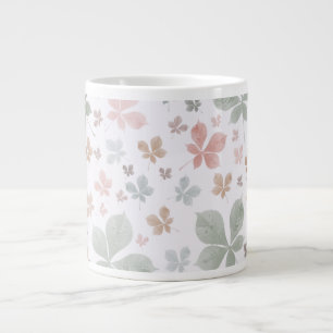 Heiligdom en Zelfliefde Spa Pastel Waterverf Grote Koffiekop