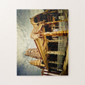 Heiligdom in Sri Lanka. Legpuzzel (Verticaal)