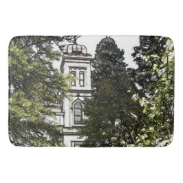 Heiligdom tussen de bomen badmat