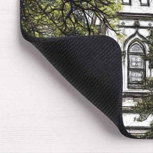 Heiligdom tussen de bomen muismat (Hoek)