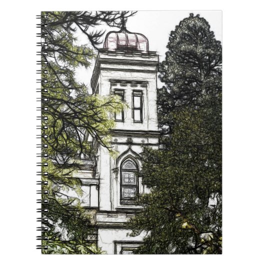 Heiligdom tussen de bomen notitieboek (Voorkant)