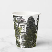 Heiligdom tussen de bomen papieren bekers (Achterkant)