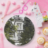 Heiligdom tussen de bomen papieren bordje (Feest)