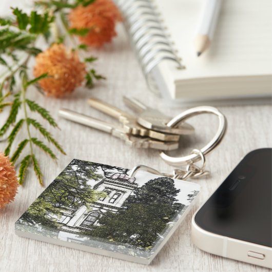 Heiligdom tussen de bomen sleutelhanger (Voorkant Rechts)