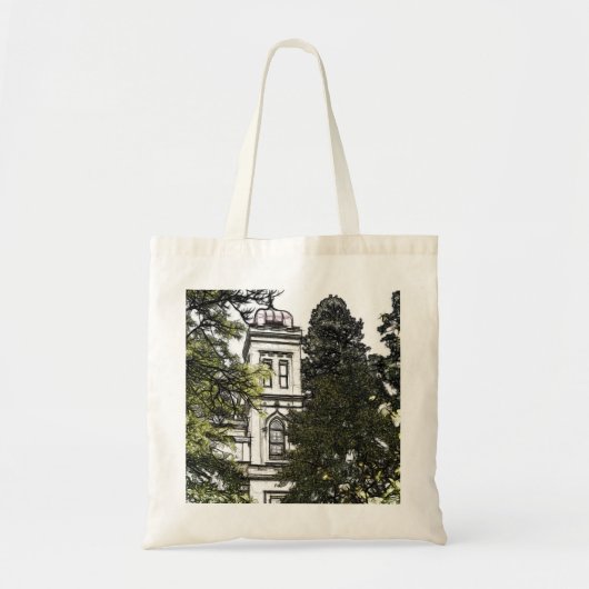 Heiligdom tussen de bomen tote bag (Voorkant)