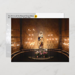 Heiligdom van de Heilige Maagd Maria, Seattle, WA  Briefkaart