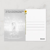 Heiligdom van de Heilige Maagd Maria, Seattle, WA  Briefkaart (Achterkant)